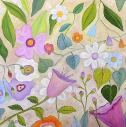 Jardin floral fantaisiste