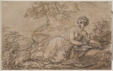 Une poétesse, peut-être Sappho