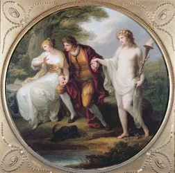 Abélard présentant Hymen à Héloïse