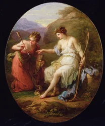 Diane se préparant à la chasse