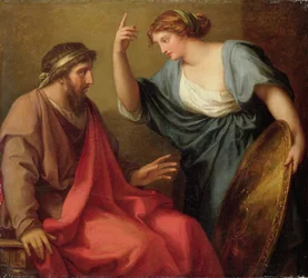 Egeria remettant son bouclier à Numa Pompilius, 1794