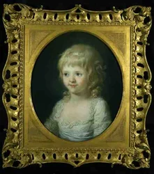 Portrait de Mlle Francis Lust