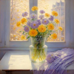 Florals 06, c.2020 (huile sur toile)
