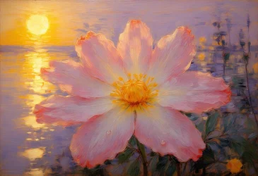Florales 114, vers 2025 (huile sur toile)