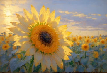 Florales 117, vers 2025 (huile sur toile)