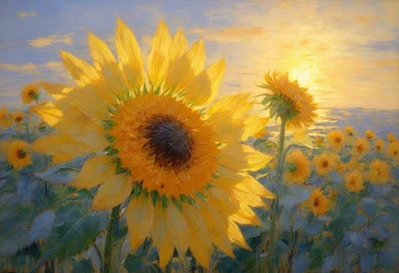 Florales 118, vers 2025 (huile sur toile)