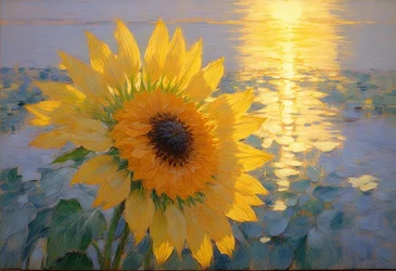 Florales 119, vers 2025 (huile sur toile)