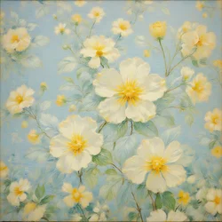 Florals 16, c.2020 (huile sur toile)