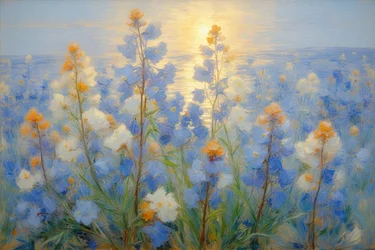 Florales 31, vers 2021 (huile sur toile)