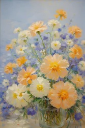 Florales 44, vers 2022 (huile sur toile)