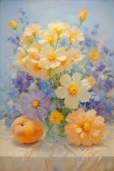Florales 50, vers 2022 (huile sur toile)