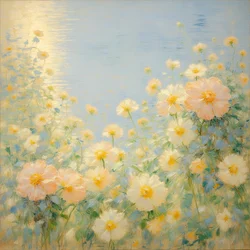 Florales 59, vers 2022 (huile sur toile)