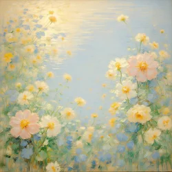 Florales 60, vers 2022 (huile sur toile)