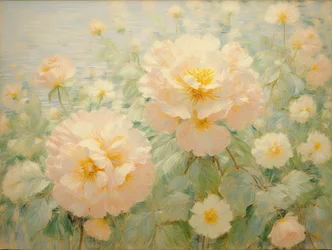 Florales 64, vers 2022 (huile sur toile)