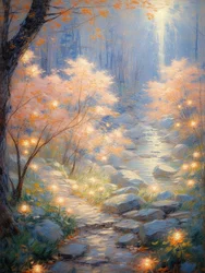 Florales 79, vers 2023 (huile sur toile)