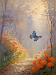 Florales 82, vers 2023 (huile sur toile)