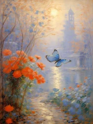 Florales 83, vers 2023 (huile sur toile)