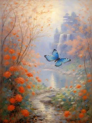 Florales 84, vers 2023 (huile sur toile)