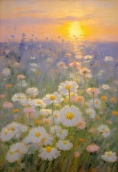 Florales 85, vers 2023 (huile sur toile)