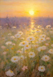 Florales 88, vers 2023 (huile sur toile)