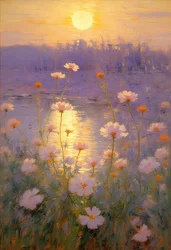 Florals 89, vers 2023 (huile sur toile)