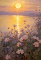 Florals 90, vers 2023 (huile sur toile)