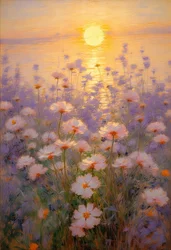 Florales 91, vers 2023 (huile sur toile)