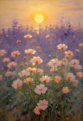Florales 92, vers 2023 (huile sur toile)