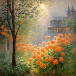 Florales 98, vers 2024 (huile sur toile)