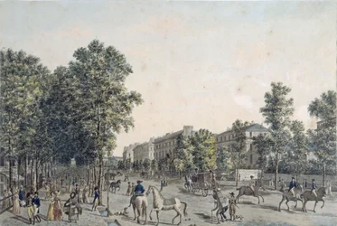 Les Grands Boulevards en 1804