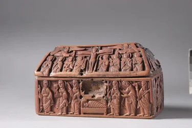 Coffret en bois : Scènes de la vie du Christ, vers 1050