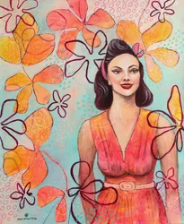 Retro Lady 5