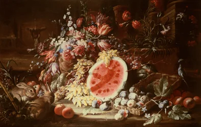 Nature morte de fruits