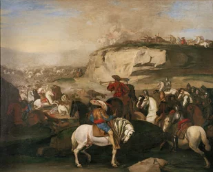 Scène de bataille, c.1630-39