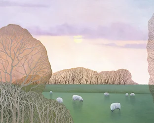 Crépuscule de décembre, 2008