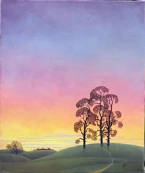 Sentier à travers les Pins, 2004