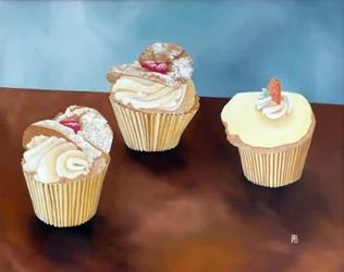 Trois gâteaux
