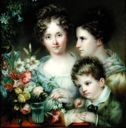 Ann Hall, Mme Henry Ward et Henry Hall Ward