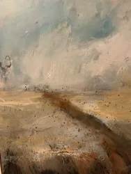 Paysage abstrait serein