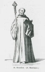 Saint Benoît (lithographie)
