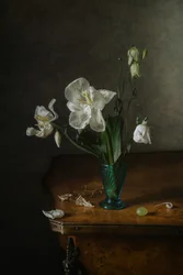 Nature morte florale élégante