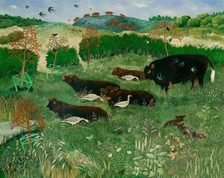 Les insectes font du Pilates, 2011 (acrylique)