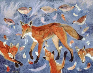 Finir les plumes, 2003 (acrylique)