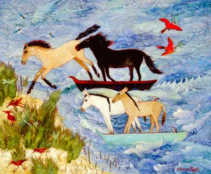Atterrissage, 2008 (acrylique)