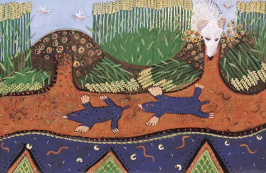 Mole on the Hill 2, 2016 (acrylique)