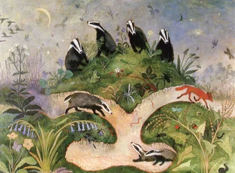 Ciel nocturne, 2001 (acrylique)
