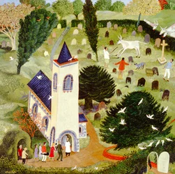 Bovins errants, 2007 (acrylique)