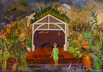 Tewit à Woo, 2018 (acrylique)