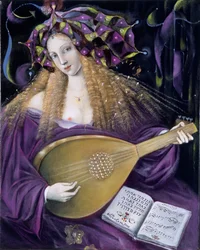 Capricorne, 2006 (huile sur toile de lin)