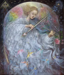 Ange gardien, 2019 (huile sur lin belge)